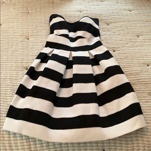 Black and White Cocktail Dress